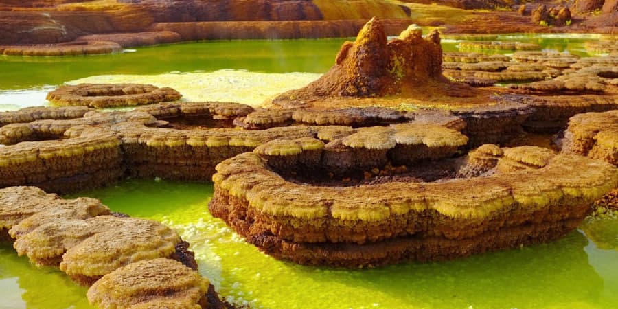 Salt Crust & Mineral Terraces