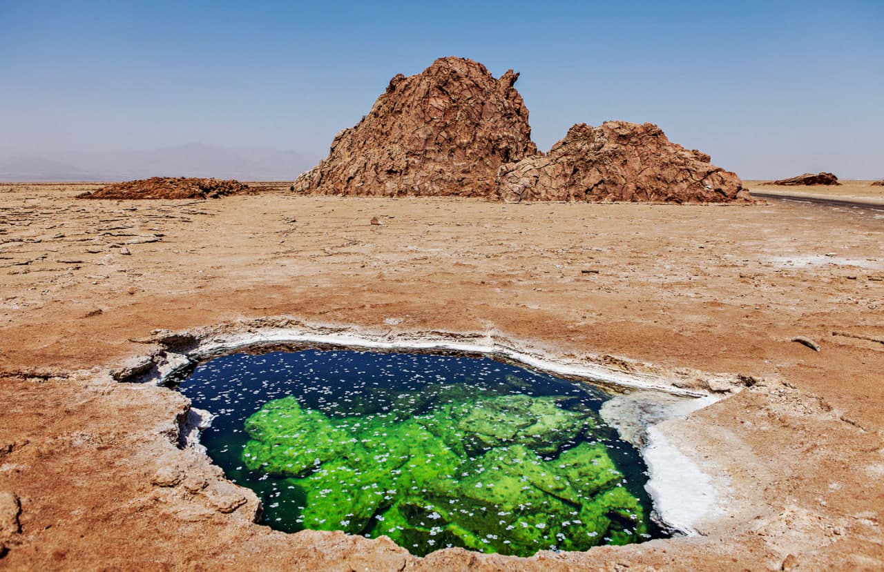 Dallol Hydrothermal Terraces