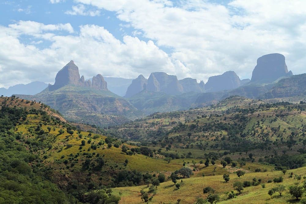 Simien Escarpment Sunrise