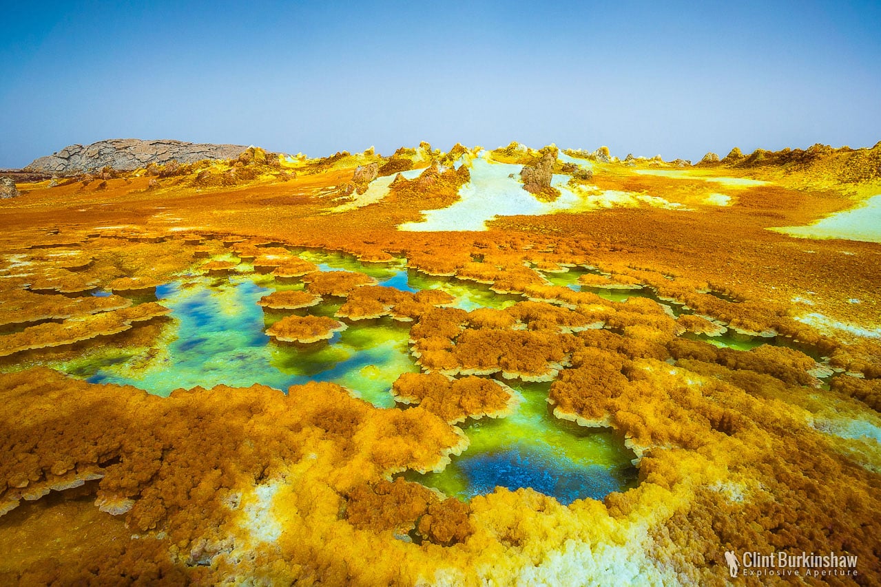 Walking a landscape from another planet